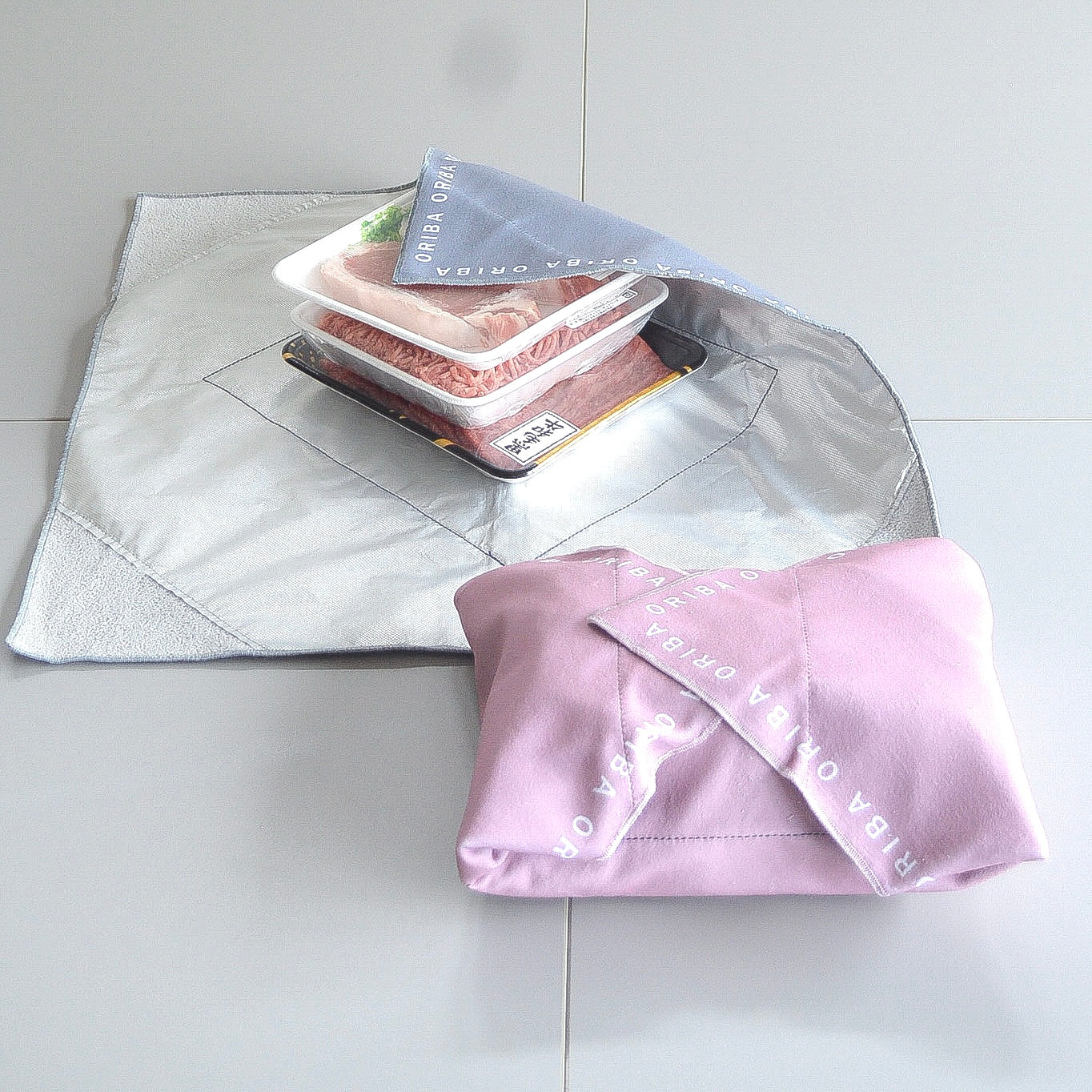 ギフトボックス|保冷ふろしき+エコバッグM