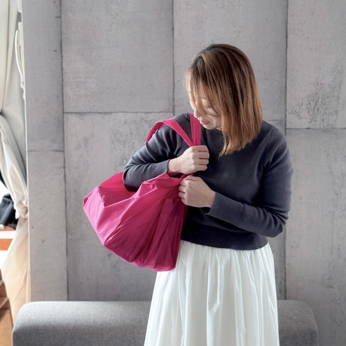 セルフレジ用エコバッグORIBA 新Lサイズ