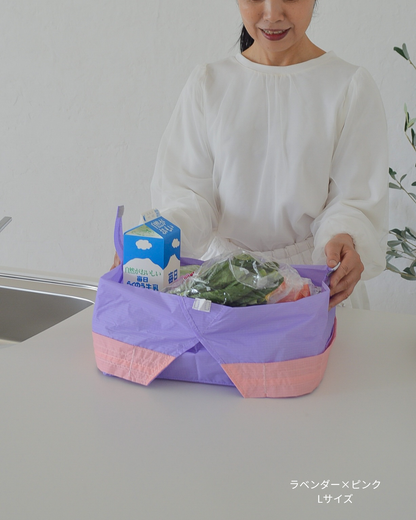 【予約】サマーパステル エコバッグ Lサイズ | 8月下旬お届け