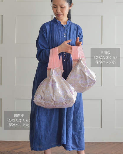 【母の日仕様】桜柄保冷バッグ大