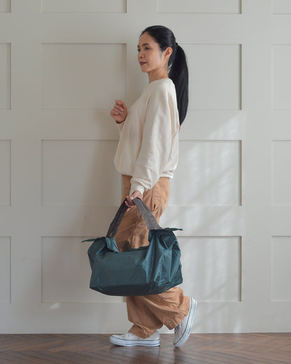 モスグリーン×チャコールブラウン|保冷バッグ　【予約：2月下旬お届け】