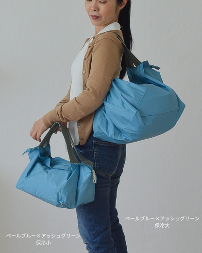 [Reservation] Kobe Tartan Blue Check Cooler Bag (Small) | Delivery in late June