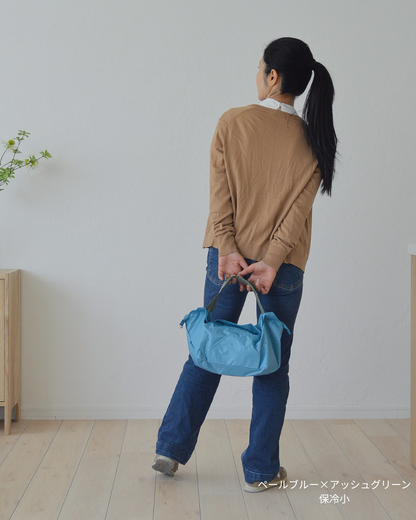 [Reservation] Kobe Tartan Blue Check Cooler Bag (Small) | Delivery in late June