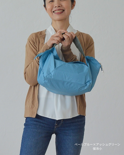 [Reservation] Kobe Tartan Blue Check Cooler Bag (Small) | Delivery in late June