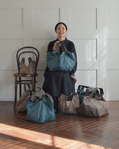 モカブラウン×チャコールブラウン|保冷バッグ　【予約：2月下旬お届け】