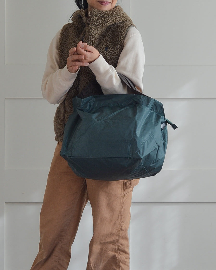 モスグリーン×チャコールブラウン|保冷バッグ　【予約：2月下旬お届け】