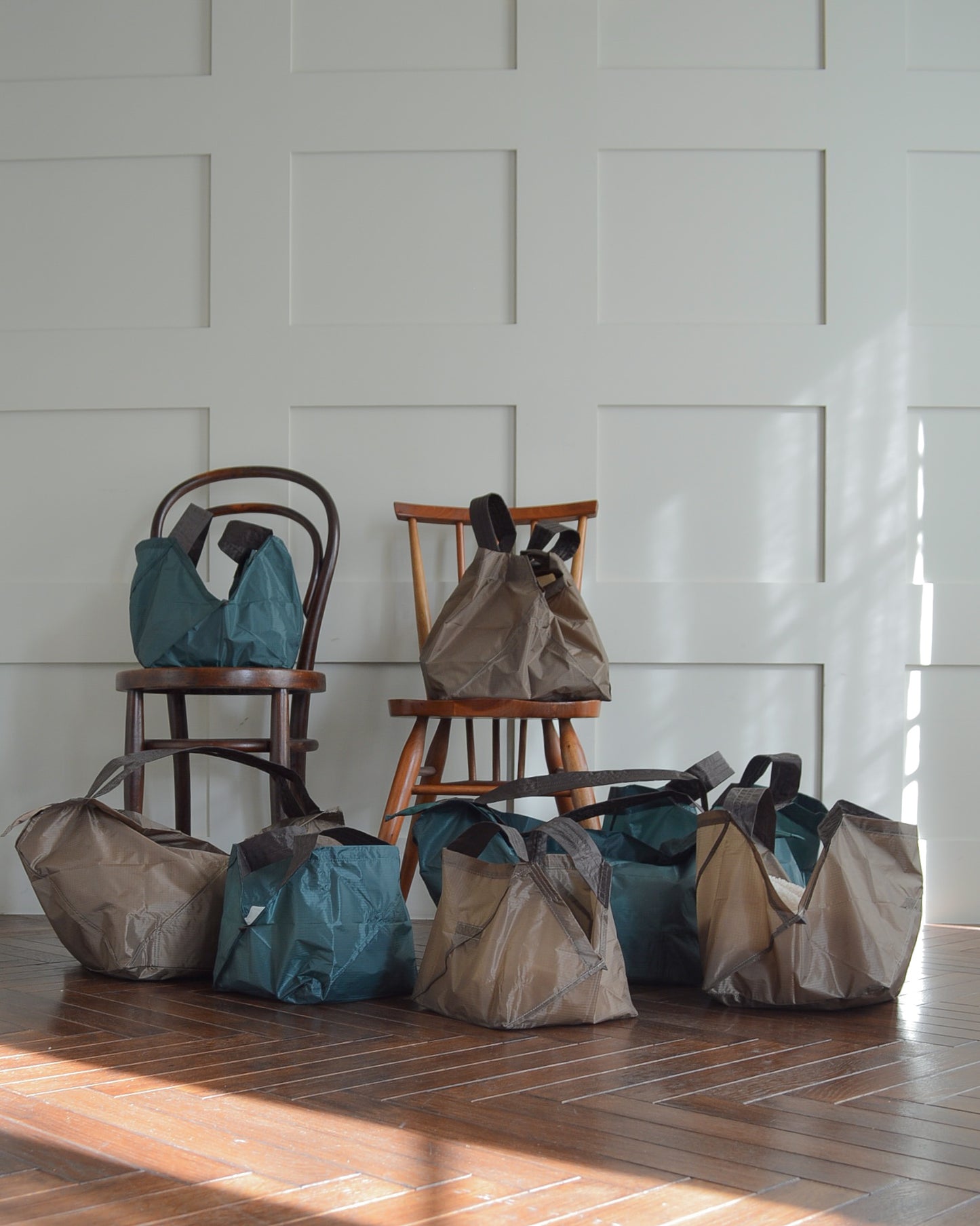 モカブラウン×チャコールブラウン|保冷バッグ　【予約：2月下旬お届け】