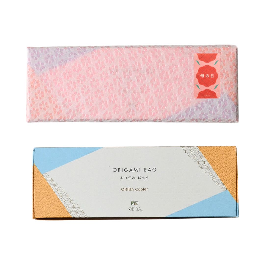 【母の日ラッピング】桜柄保冷バッグ大｜4月下旬お届け