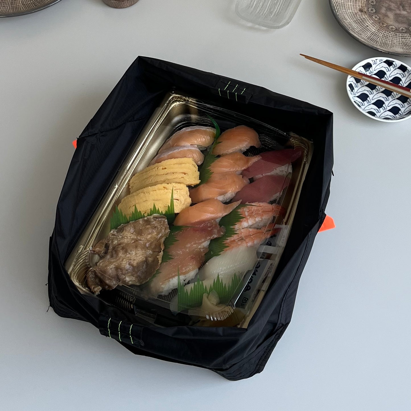 [Vorbestellung: Lieferung Anfang Mai] ORIBA Self-Checkout Öko-Tasche für Supermärkte und Convenience Stores, Größe M
