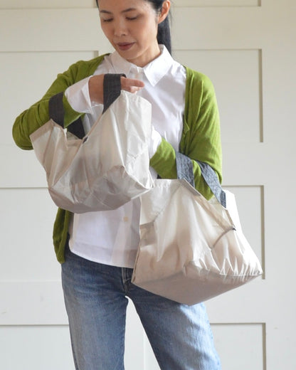 ライトベージュ×チャコールグレー|Mサイズ【予約：1月下旬お届け】