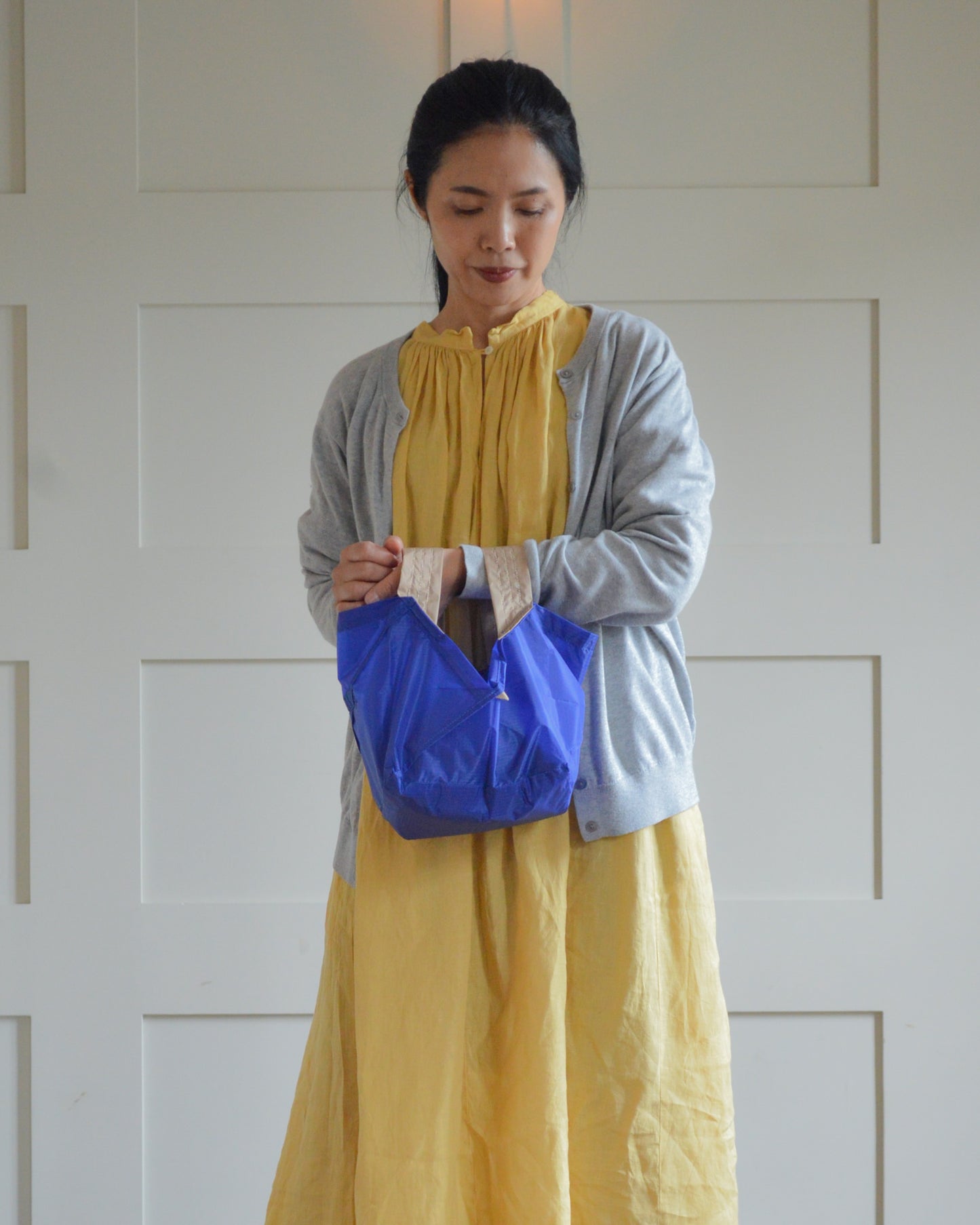 ブルー×ベージュ|Sサイズ　【予約：1月下旬お届け】