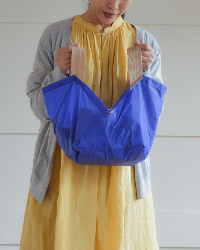 ブルー×ベージュ|Mサイズ【予約：1月下旬お届け】