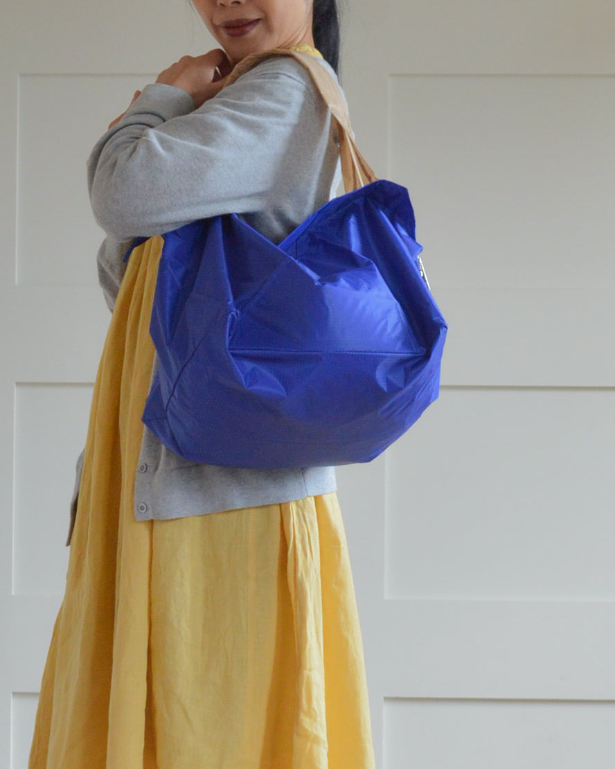 ブルー×ベージュ|保冷バッグ　【予約：1月下旬お届け】