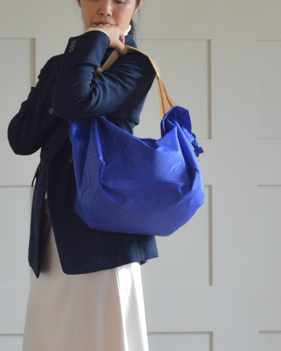 ブルー×ベージュ|保冷バッグ　【予約：1月下旬お届け】