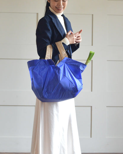 ブルー×ベージュ|Lサイズ　【予約：1月下旬お届け】