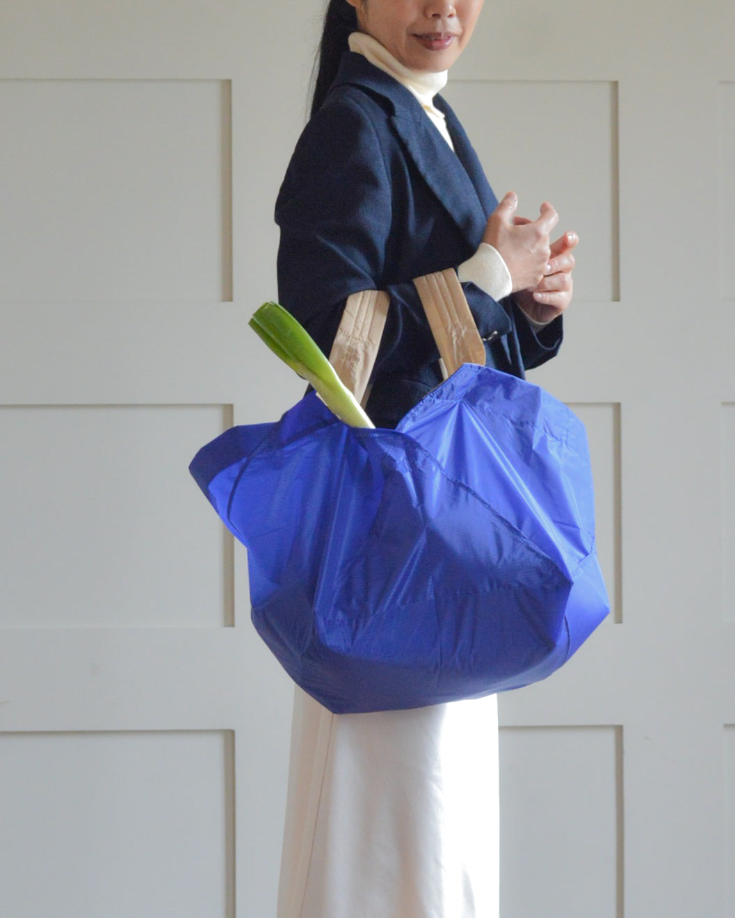 ブルー×ベージュ|Lサイズ　【予約：1月下旬お届け】