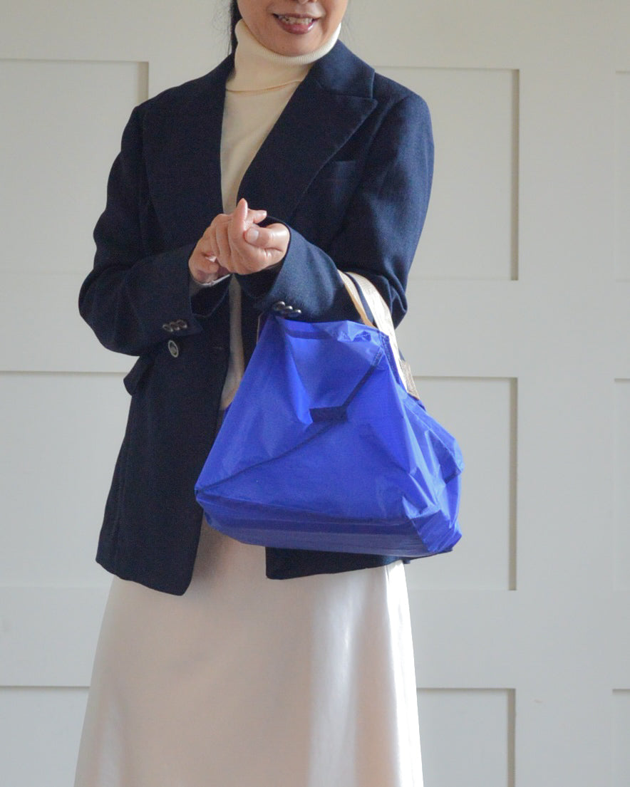 ブルー×ベージュ|Mサイズ【予約：1月下旬お届け】