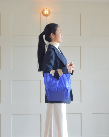 ブルー×ベージュ|Mサイズ【予約：1月下旬お届け】