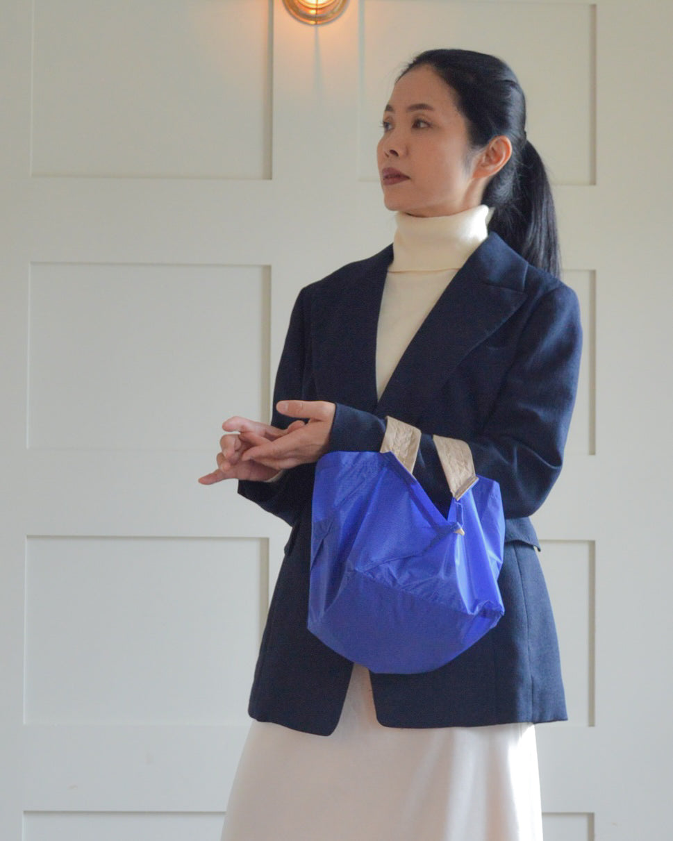 ブルー×ベージュ|Sサイズ　【予約：1月下旬お届け】