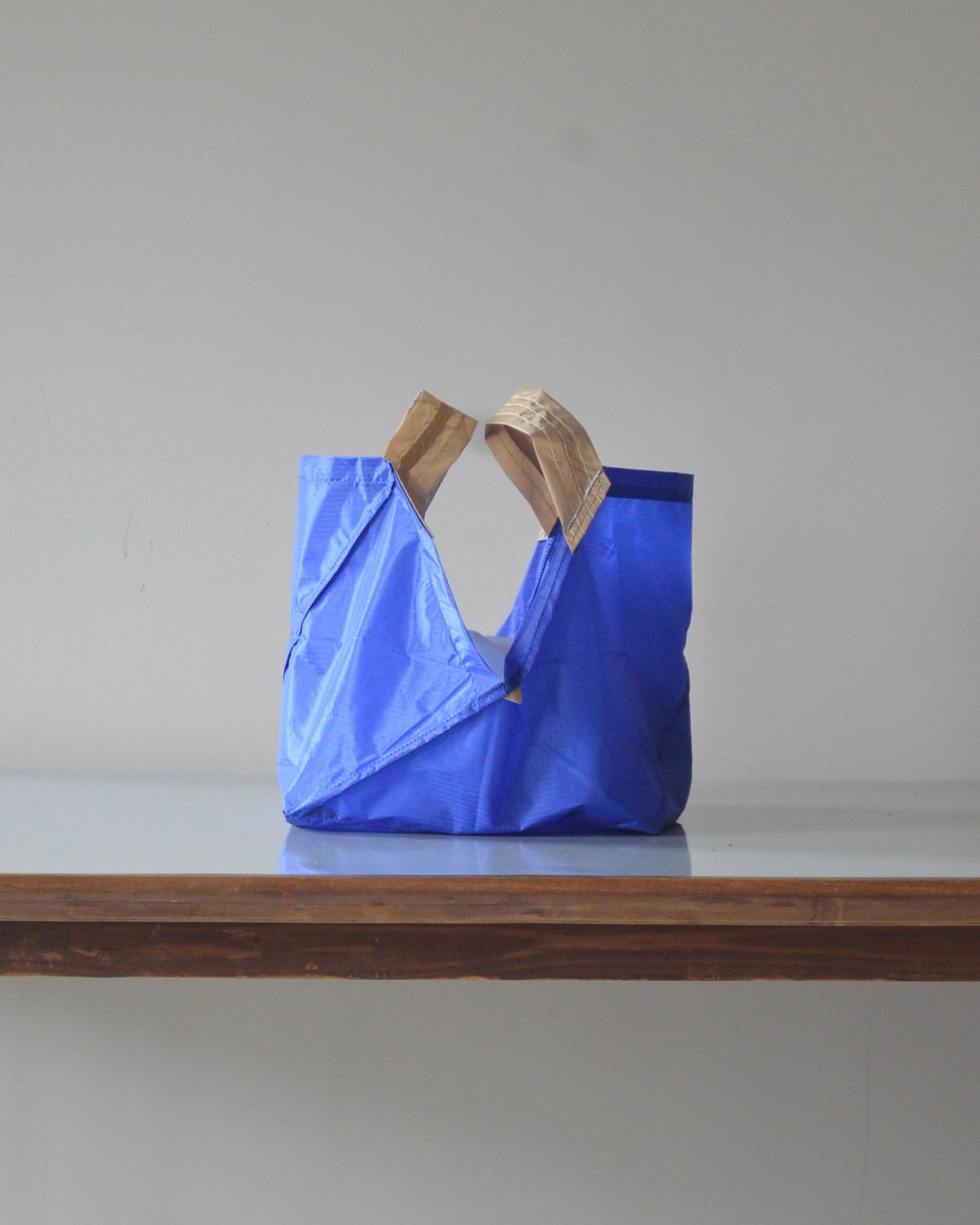 ブルー×ベージュ|Mサイズ【予約：1月下旬お届け】