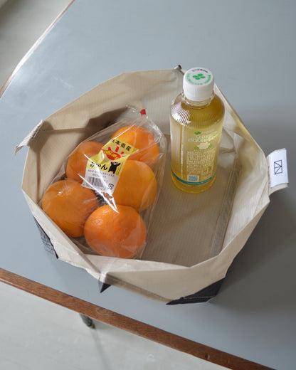 ライトベージュ×チャコールグレー|Sサイズ　【予約：1月下旬お届け】