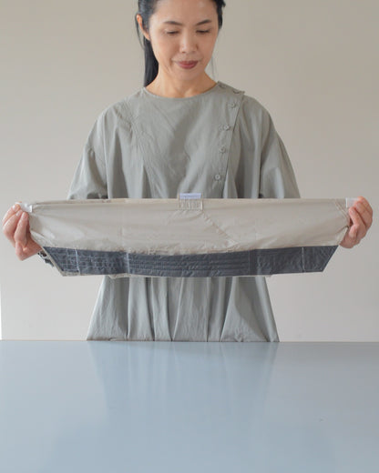 ライトベージュ×チャコールグレー|Lサイズ　【予約：1月下旬お届け】