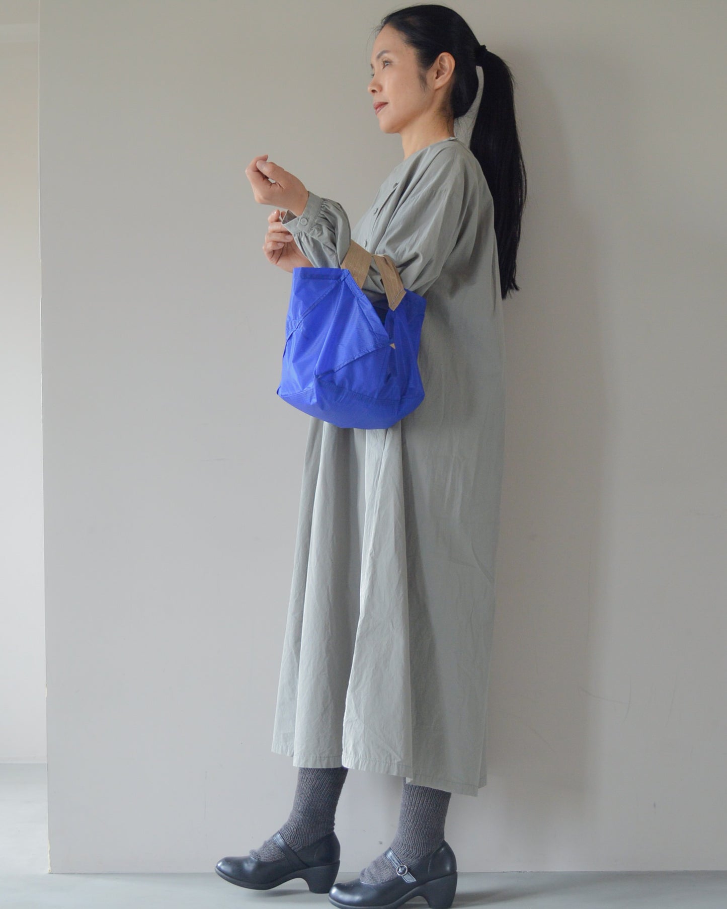 ブルー×ベージュ|Sサイズ　【予約：1月下旬お届け】