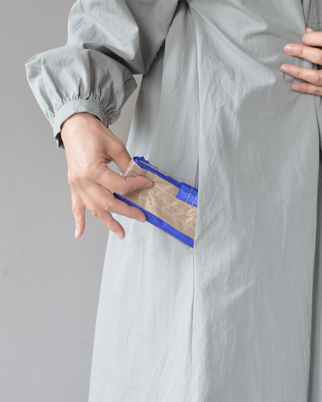 ブルー×ベージュ|Sサイズ　【予約：1月下旬お届け】