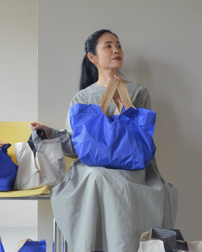 ブルー×ベージュ|Lサイズ　【予約：1月下旬お届け】