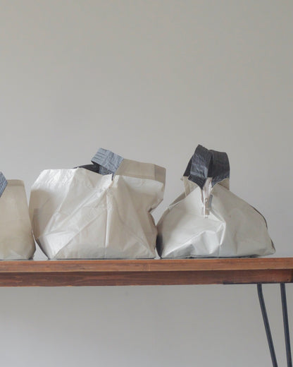 ライトベージュ×チャコールグレー|Lサイズ　【予約：1月下旬お届け】