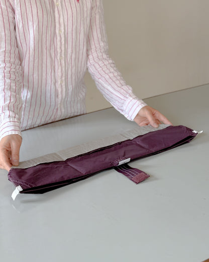パープル×ライトグレー|Lサイズ【予約：4月下旬お届け】