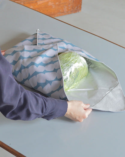 包むが楽しみになる、北欧柄の保冷ふろしき|2,3月限定（お届け４月下旬）