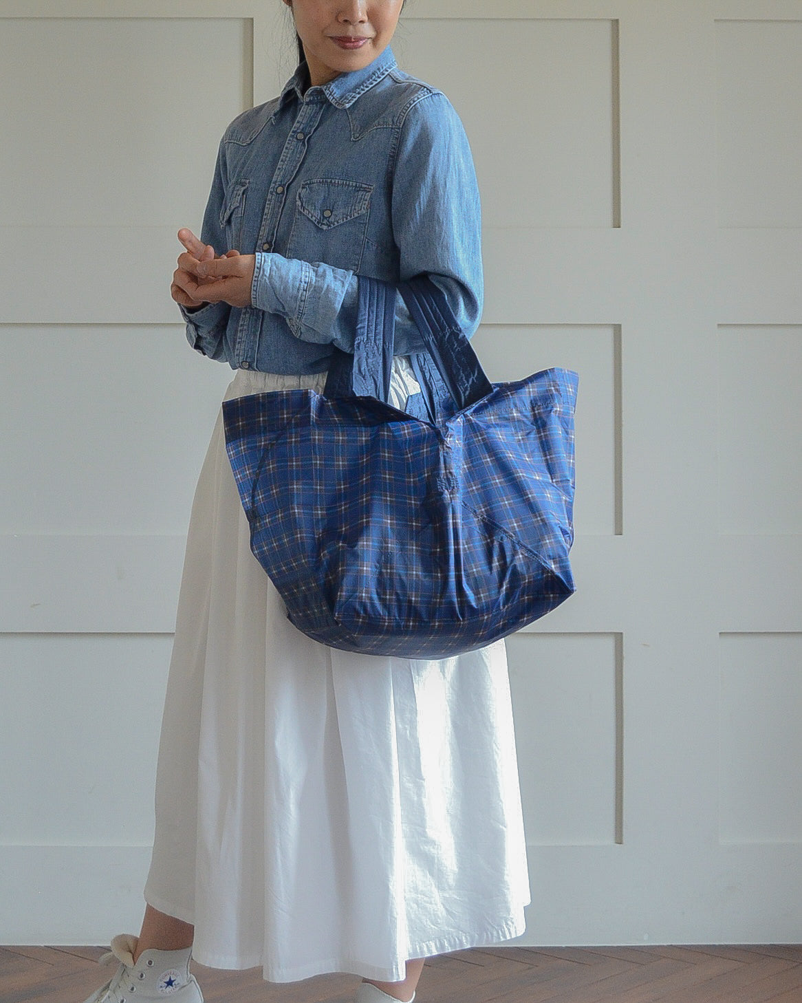 神戸タータンブルーチェック|Lサイズ【予約：6月下旬お届け】