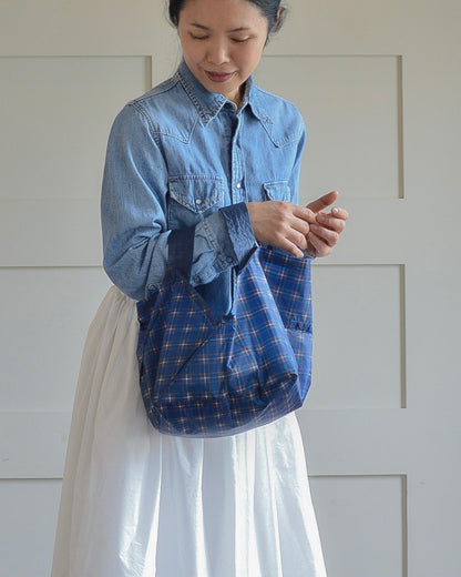 神戸タータンブルーチェック|Mサイズ【予約：6月下旬お届け】