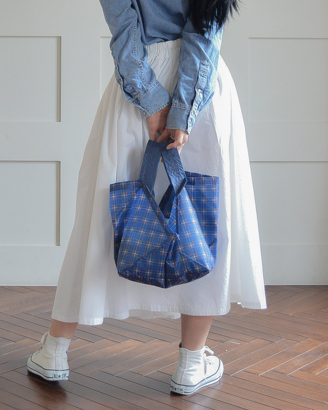 神戸タータンブルーチェック|Mサイズ【予約：6月下旬お届け】