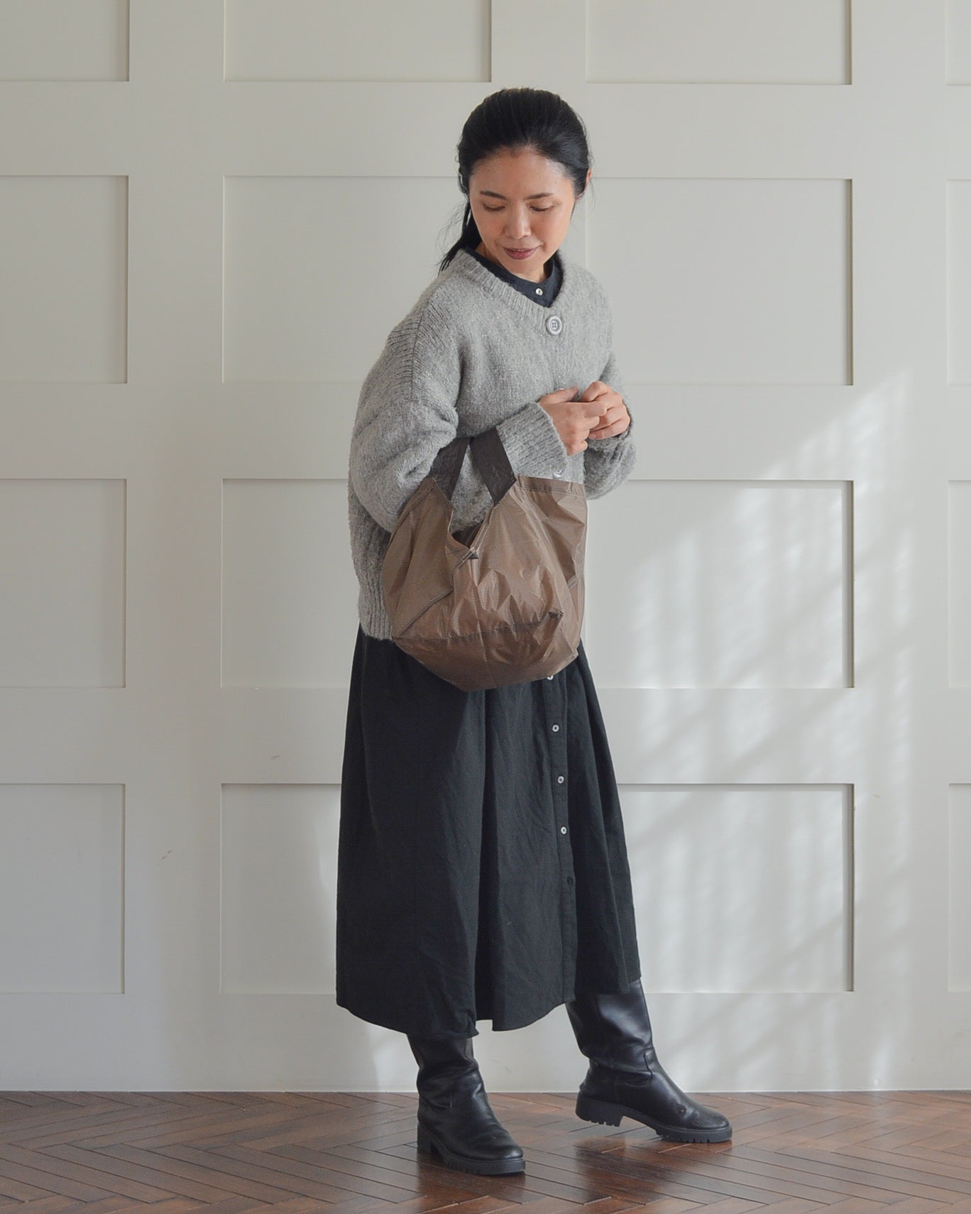 モカブラウン×チャコールブラウン|Mサイズ【予約：2月下旬お届け】