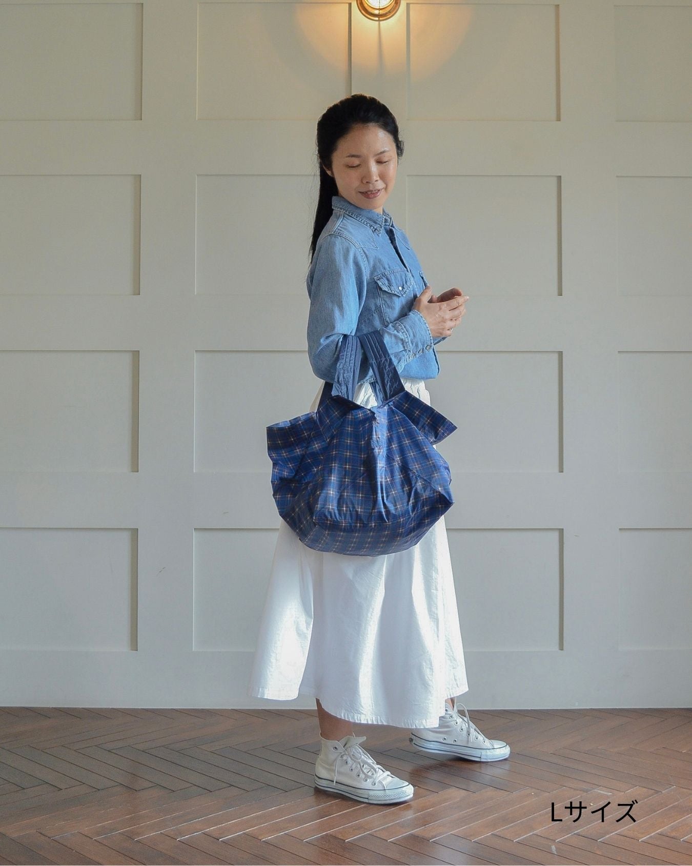 神戸タータンブルーチェック|Lサイズ【予約：6月下旬お届け】