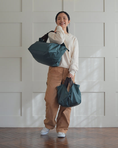 モスグリーン×チャコールブラウン|保冷バッグ　【予約：2月下旬お届け】