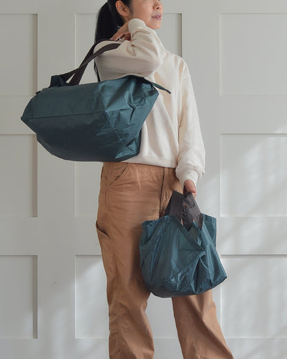 モスグリーン×チャコールブラウン|保冷バッグ　【予約：2月下旬お届け】