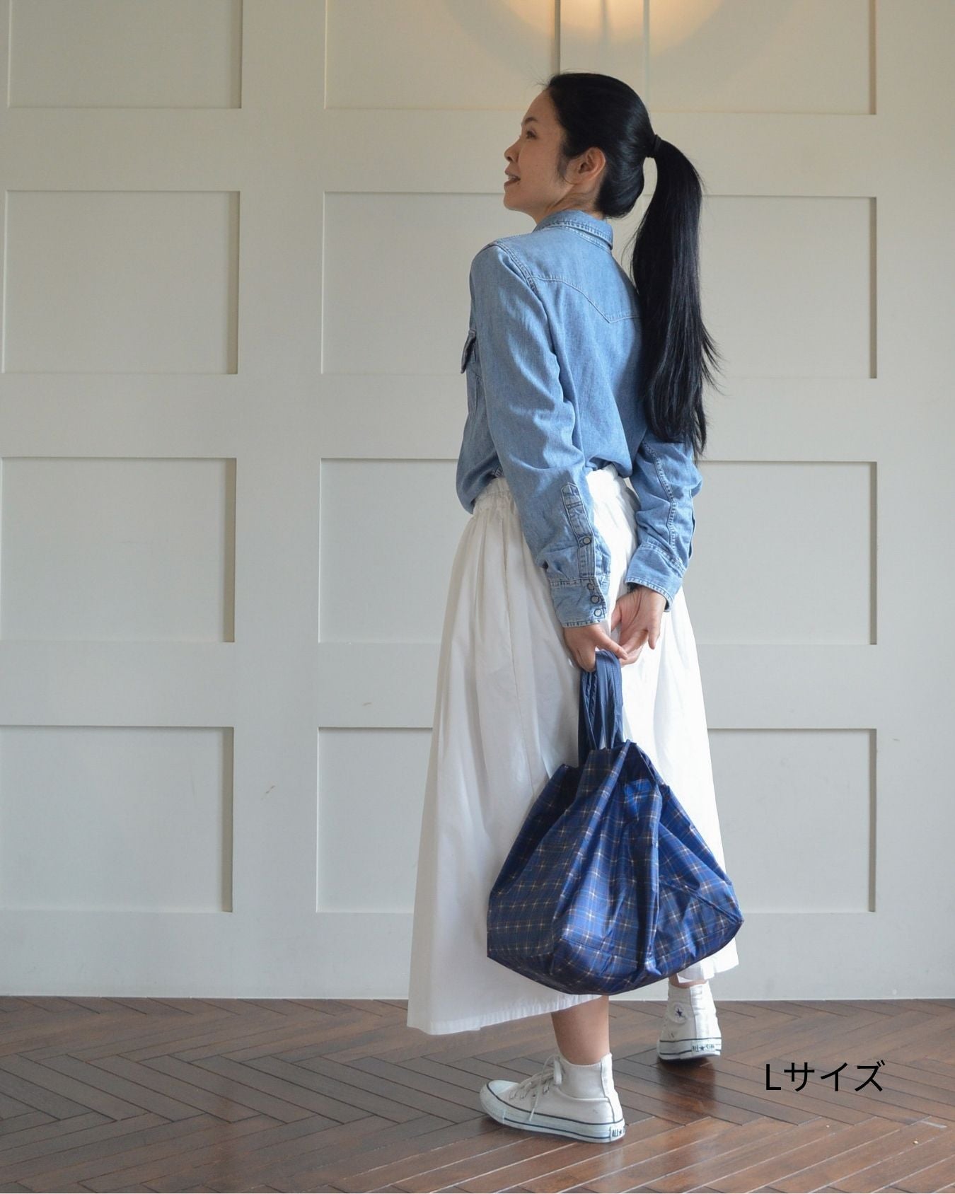 神戸タータンブルーチェック|Lサイズ【予約：6月下旬お届け】