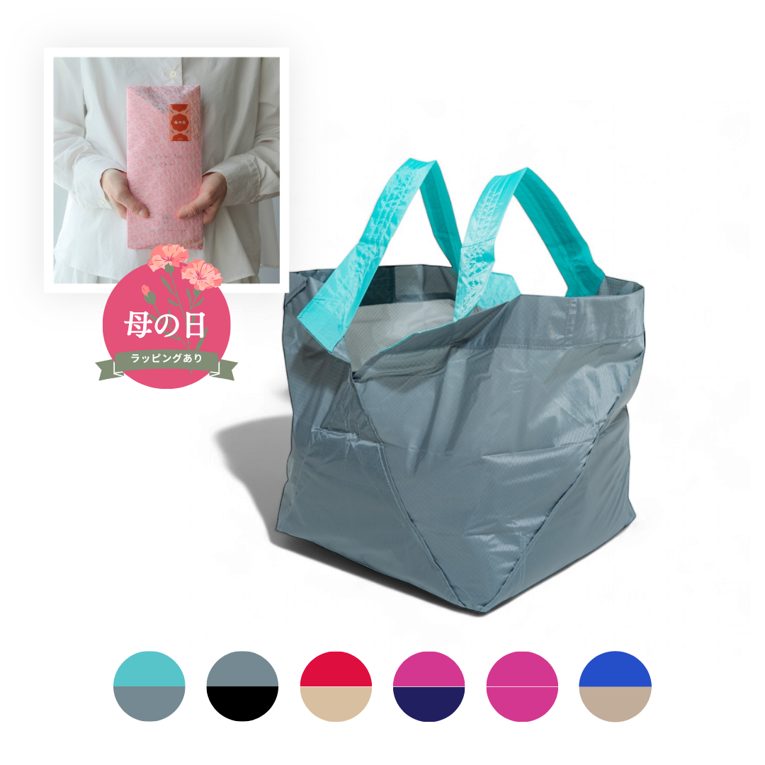 【母の日ラッピング】エコバッグLサイズ｜セルフレジ・スーパー用