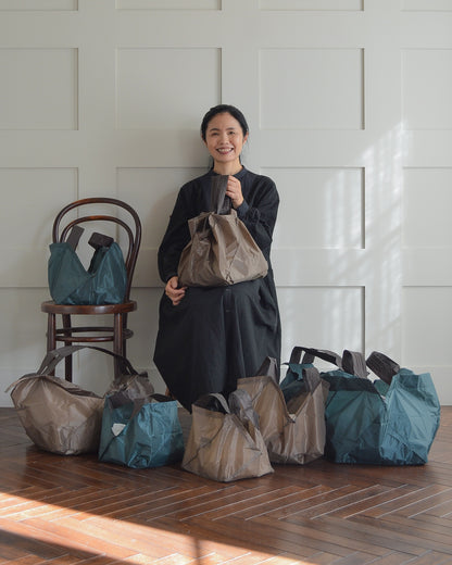 モスグリーン×チャコールブラウン|Mサイズ予約：2月下旬お届け】