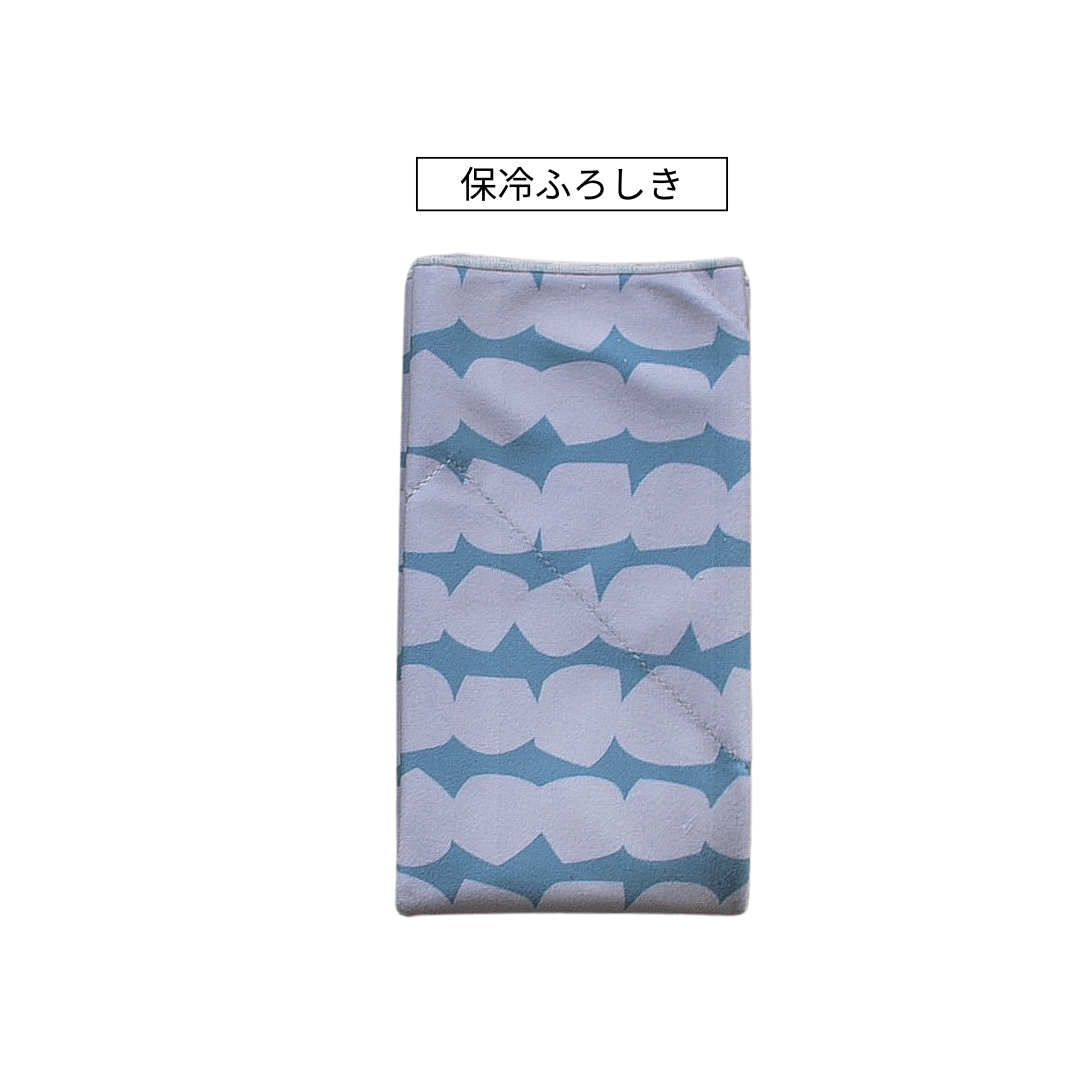 包むが楽しみになる、北欧柄の保冷ふろしき|2,3月限定（お届け４月下旬）