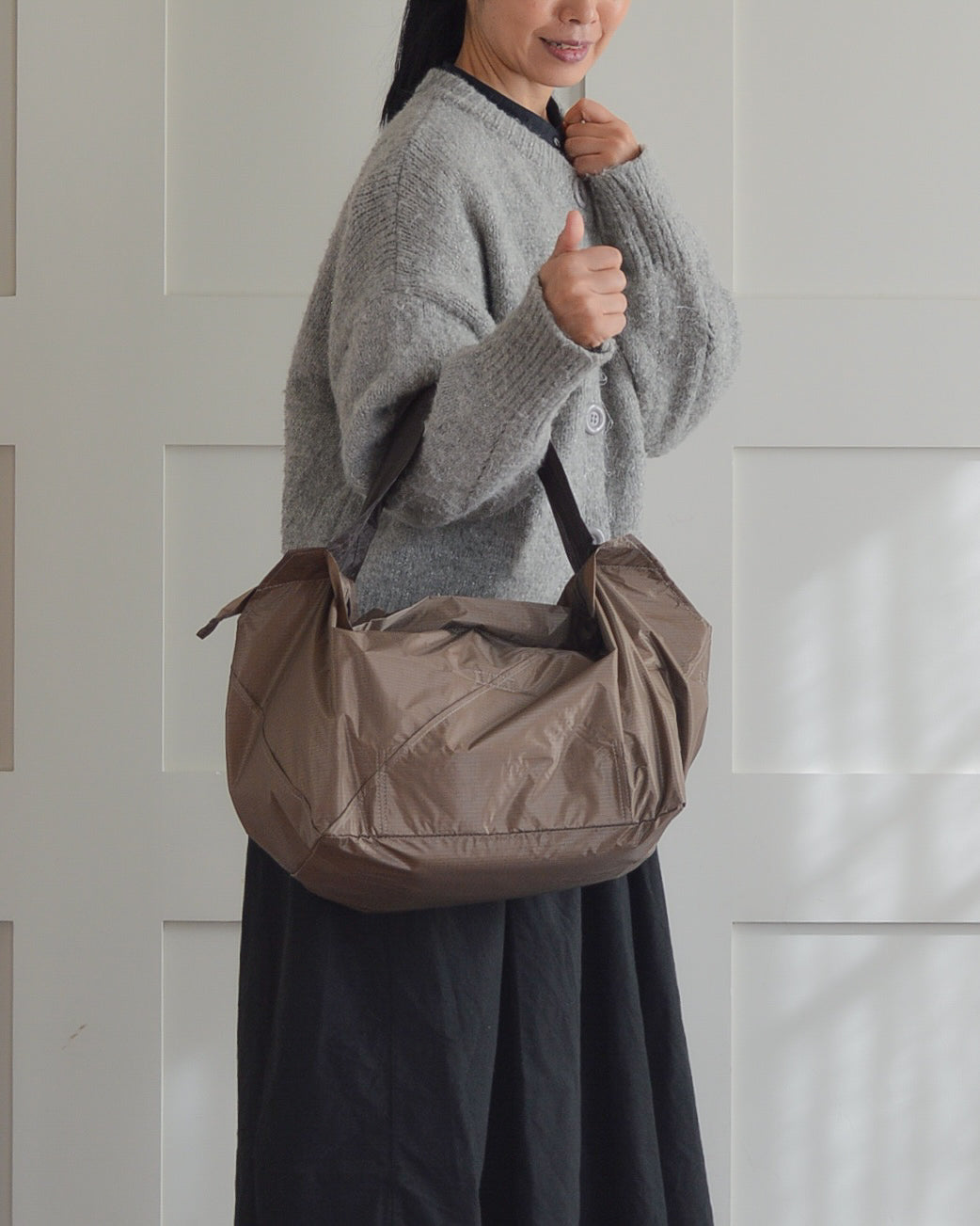 モカブラウン×チャコールブラウン|保冷バッグ　【予約：2月下旬お届け】