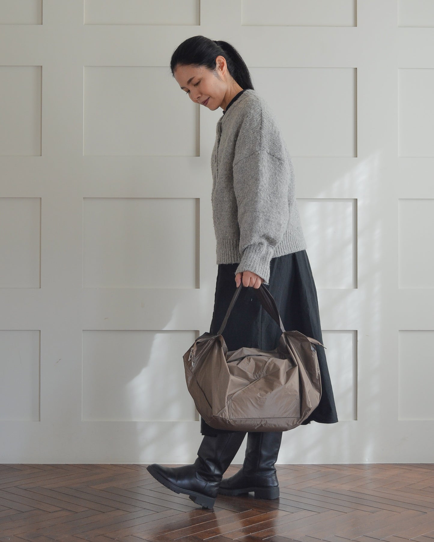 モカブラウン×チャコールブラウン|保冷バッグ　【予約：2月下旬お届け】