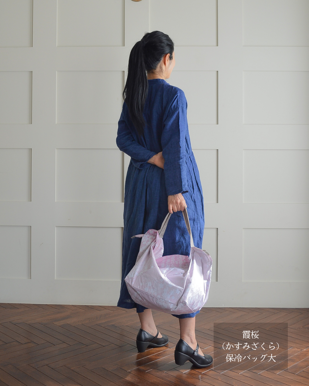 【母の日仕様】桜柄保冷バッグ大｜4月下旬お届け