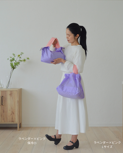 [Reservation] Kobe Tartan Blue Check Cooler Bag (Small) | Delivery in late June