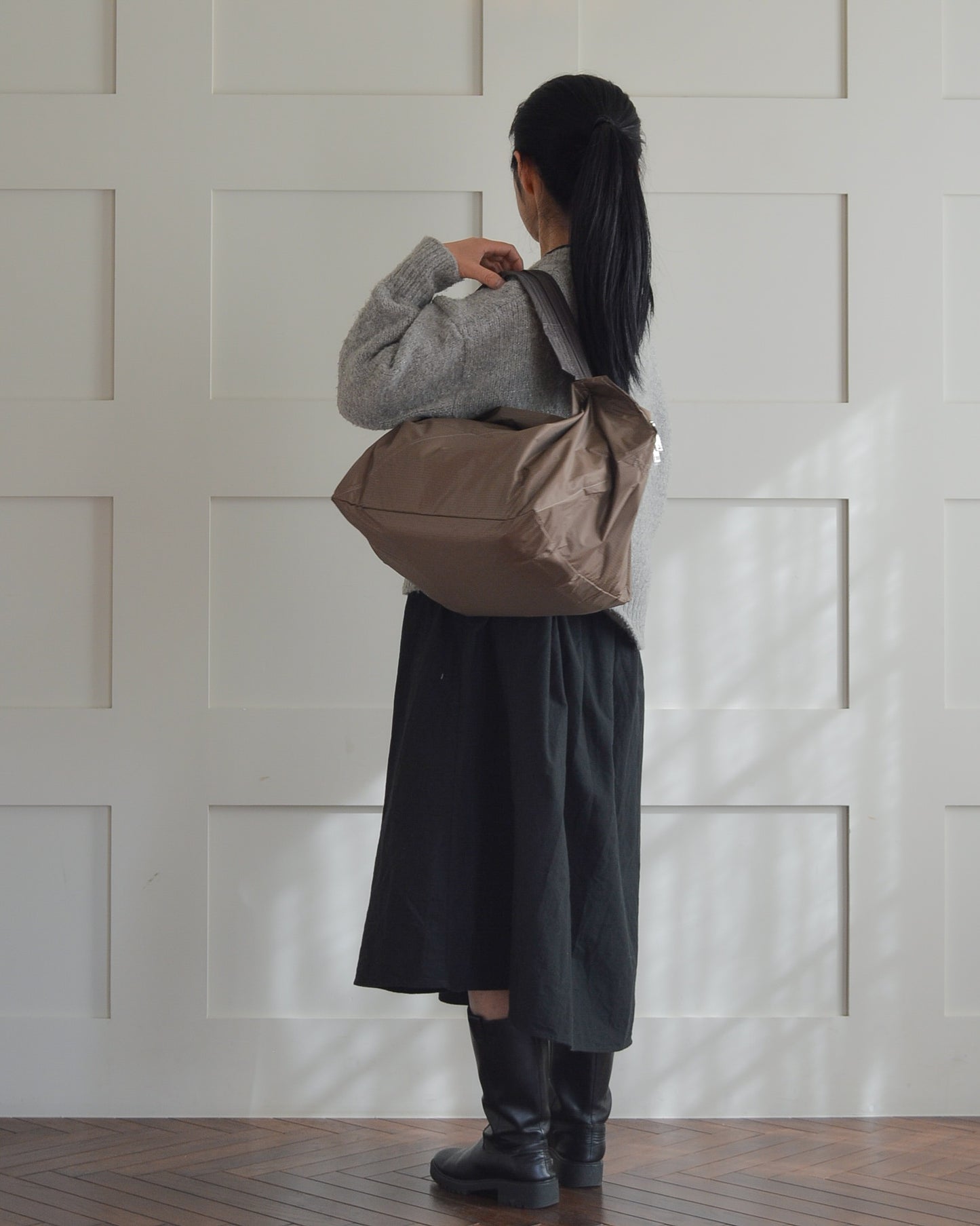 モカブラウン×チャコールブラウン|保冷バッグ　【予約：2月下旬お届け】