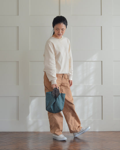 Light Beige x Charcoal Gray | Size S [Pre-order: Delivery in late January]