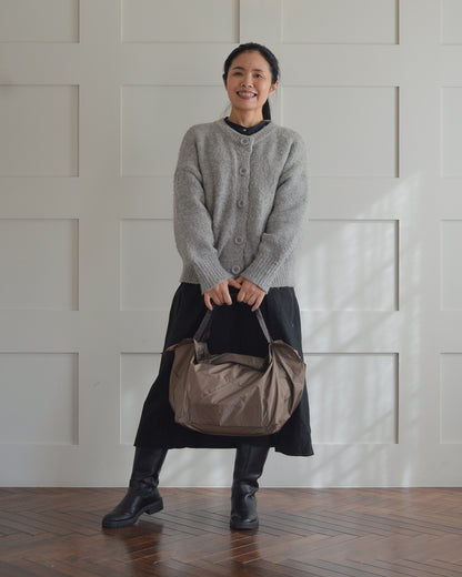 モカブラウン×チャコールブラウン|保冷バッグ　【予約：2月下旬お届け】